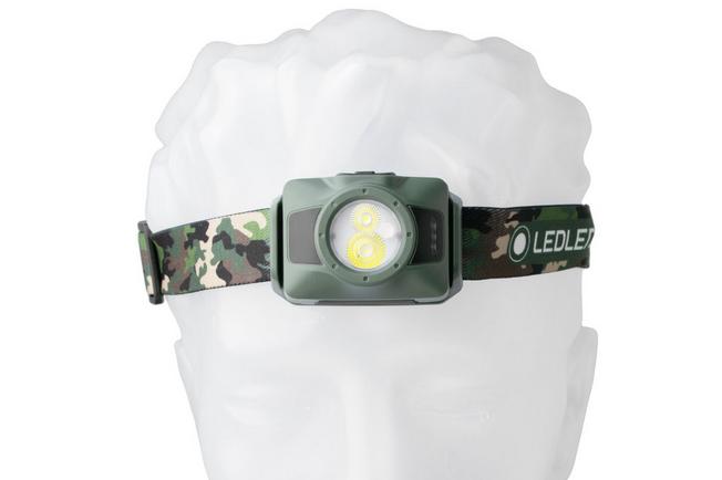 Afbeelding voor Ledlenser HF4R RGB 503309 Camo, oplaadbare hoofdlamp, 650 lumen