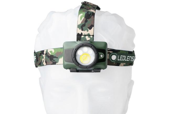 Afbeelding voor Ledlenser HF7R RGB 503313 Camo, oplaadbare hoofdlamp, 1200 lumen