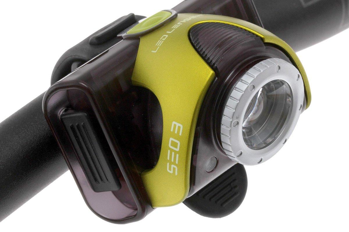 Ledlenser SEO B3 Lemon bike light Advantageously shopping at