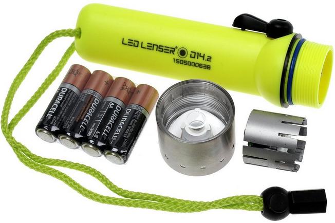 LED LENSER POCKET BATTERY POWERED FLASHLIGHT P2