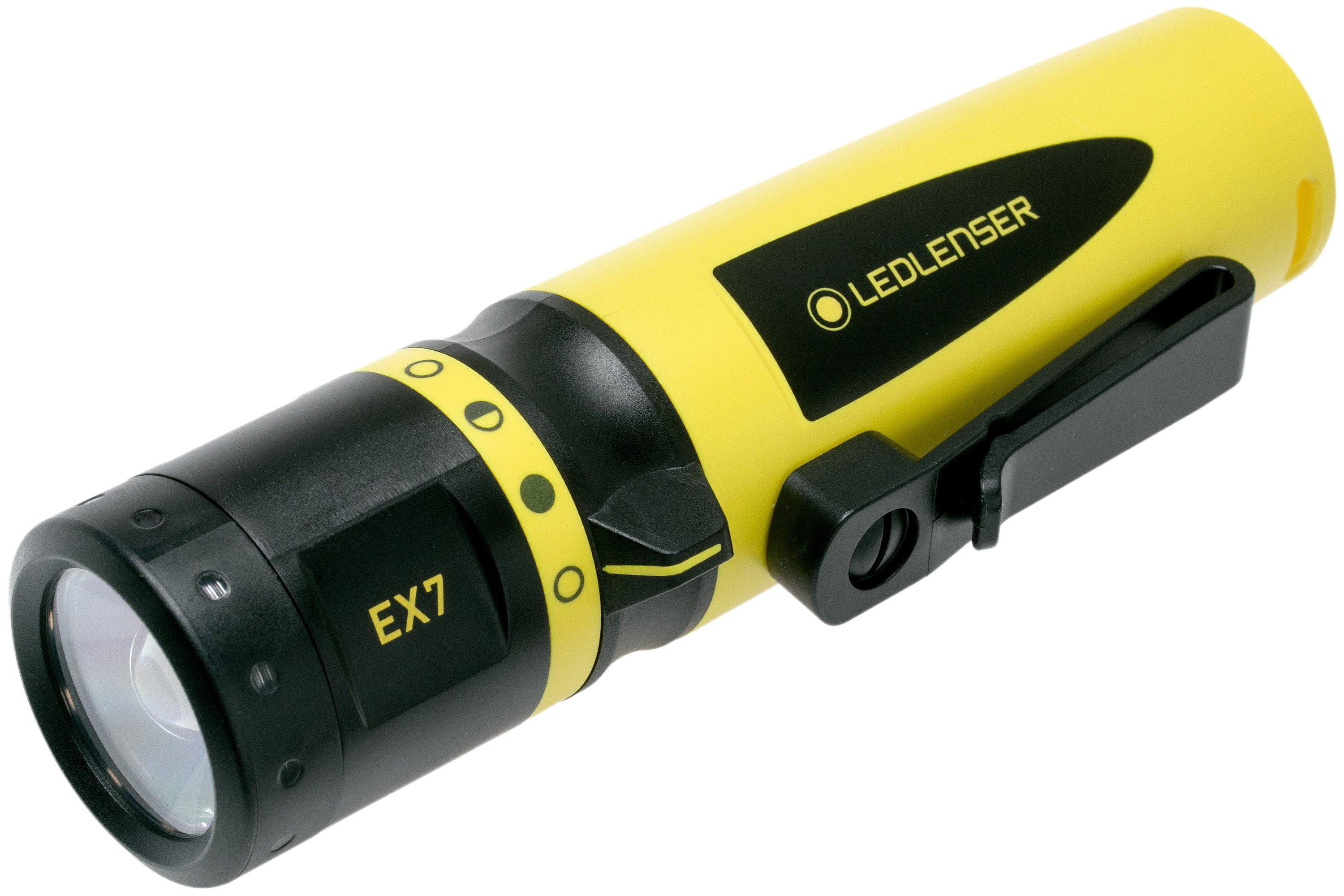 Ledlenser Atex EX7 lumens | at Knivesandtools.com