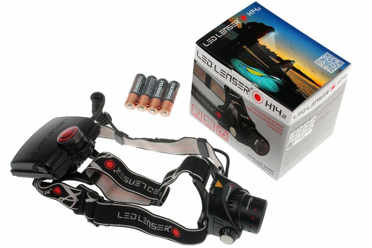 A88-39 LED LENSER H14.2 ヘッドランプ　2台セット Led Lenser H14.2 hoofdlamp | Voordelig kopen bij knivesandtools.nl