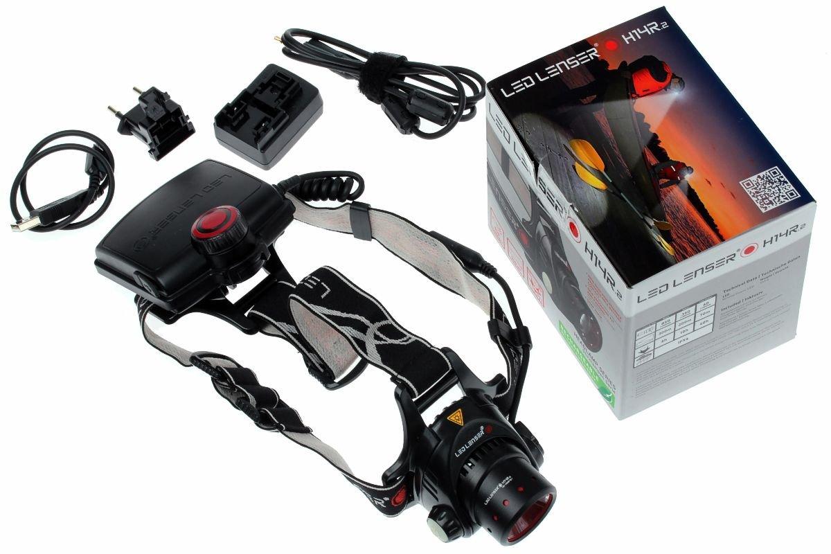 Led Lenser H14R. 2 rechargeable head lamp