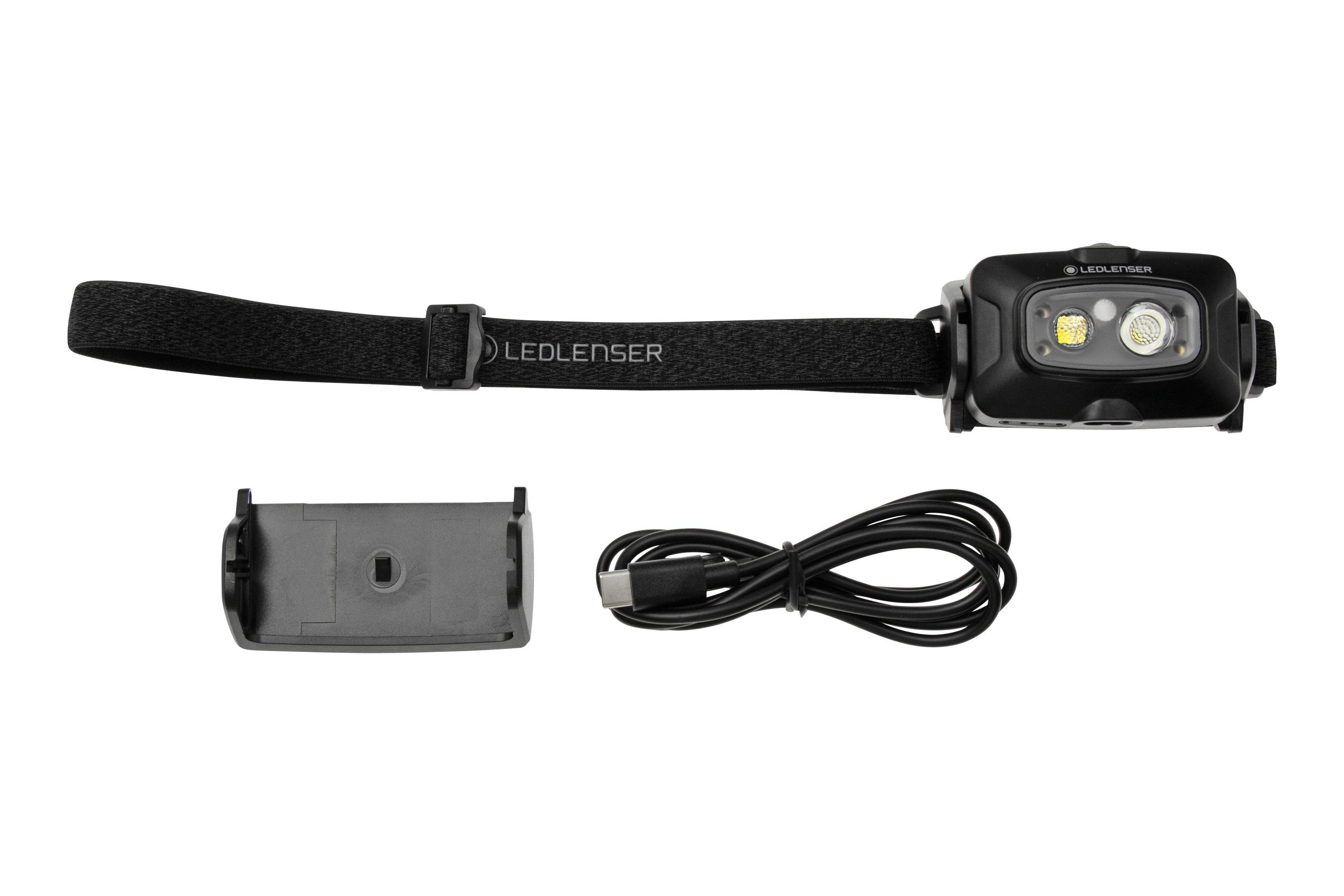 Ledlenser HF4R Core rechargeable head torch, black, 500 lumens