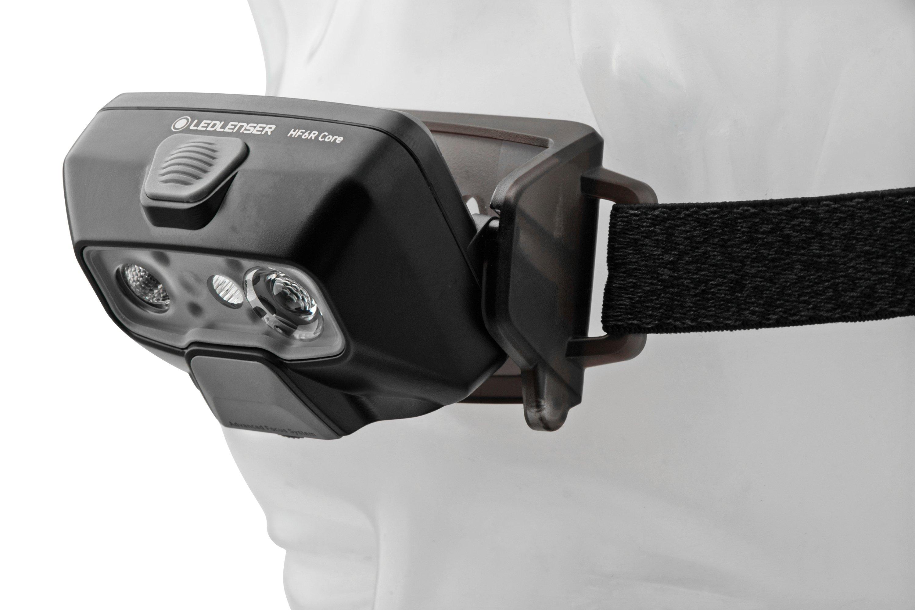 Ledlenser HF6R Core rechargeable head torch, black, 800 lumens