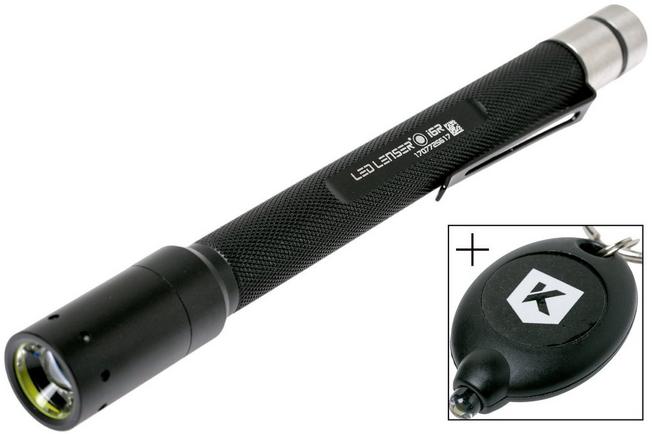 LED Lenser - i6R Industrial Rechargeable Flashlight, Black