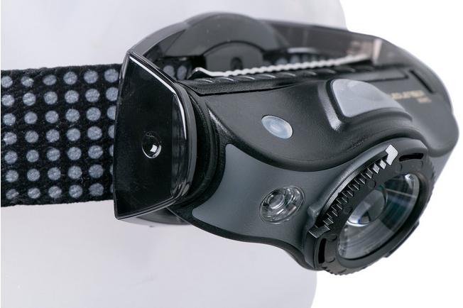 MH5 rechargeable head torch, black and | Advantageously at Knivesandtools.com