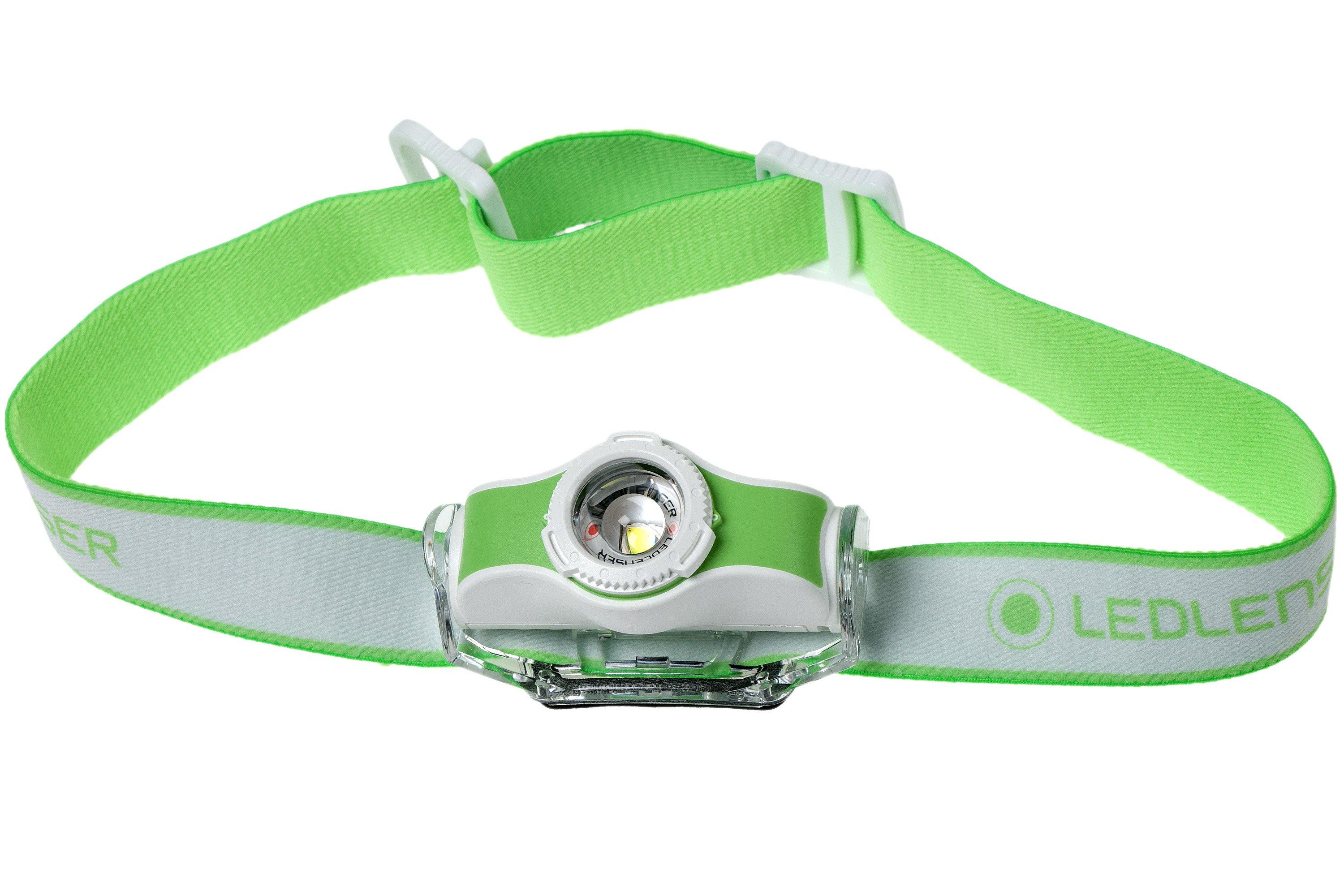 LedLenser MH5 rechargeable head torch, green Advantageously shopping