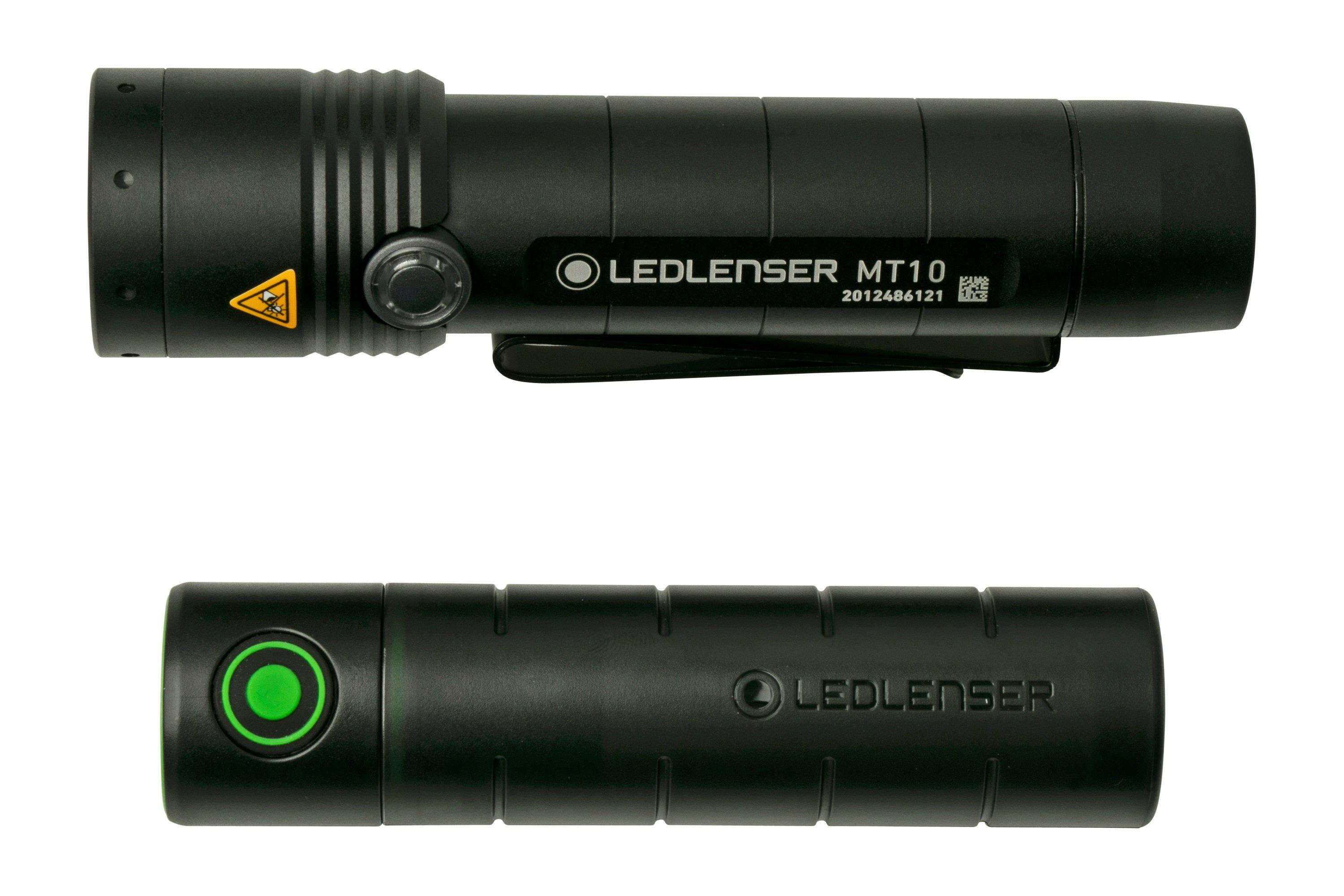 Ledlenser MT10 + Ledlenser Powerbank Flex3, lanterna com powerbank 3400 ...