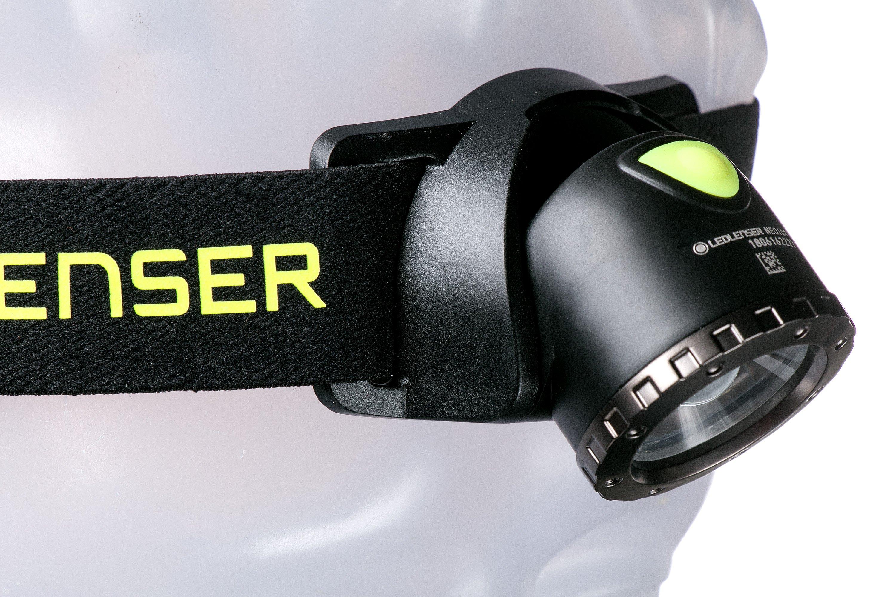 Ledlenser rechargeable head torch Neo 10R black, 600 lumens