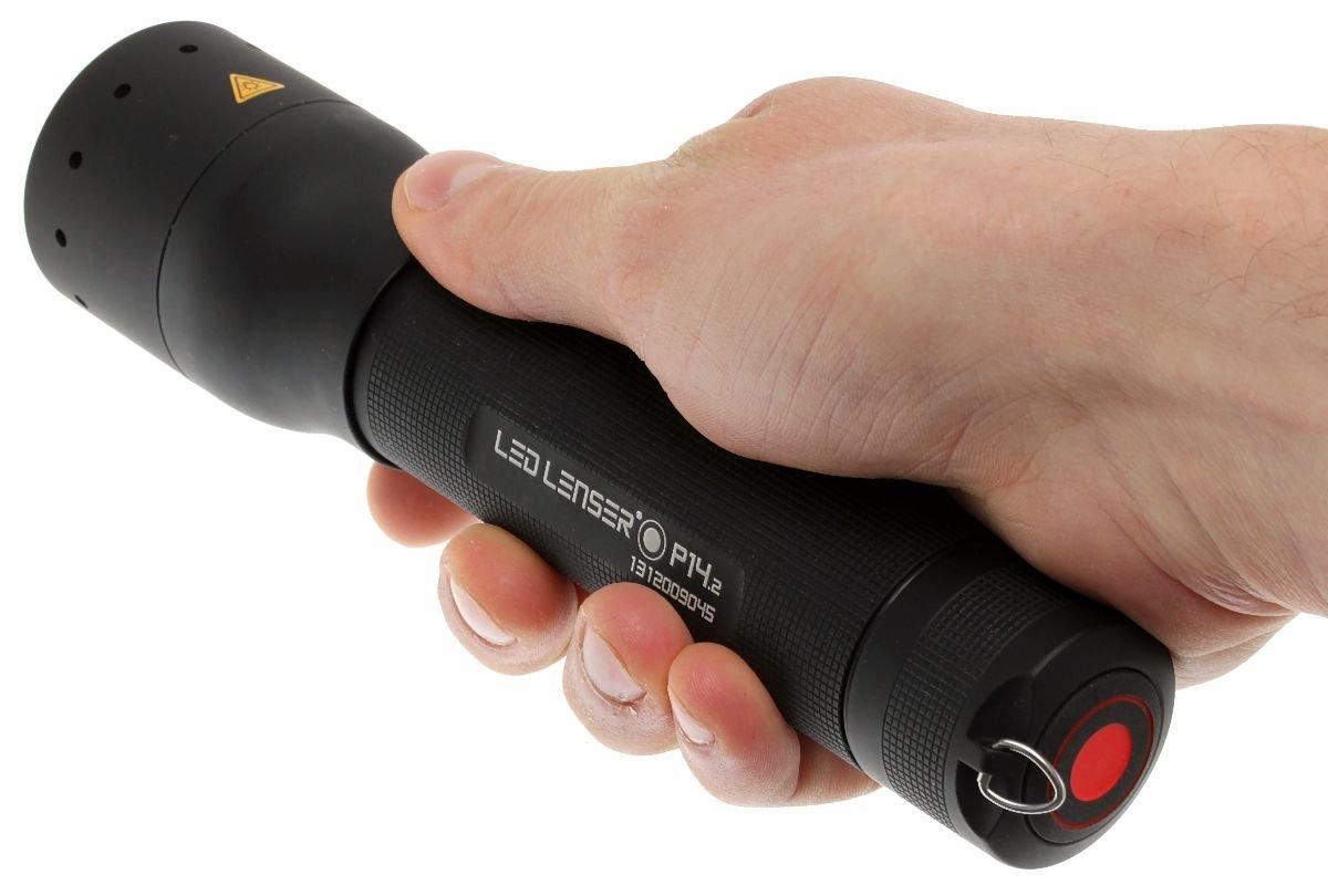 Led Lenser P14.2 linterna LED de alto rendimiento en caja de