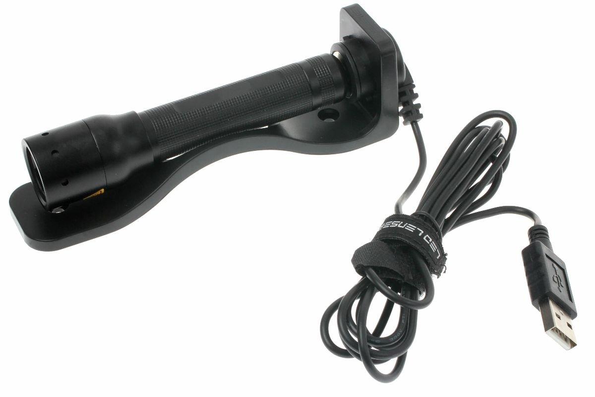 Led Lenser P5R rechargeable LED flashlight, 2018-edition ...