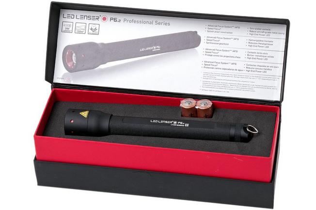 Linterna Led Lenser P6.2 Led 200 Lumens 120m Agente Oficial