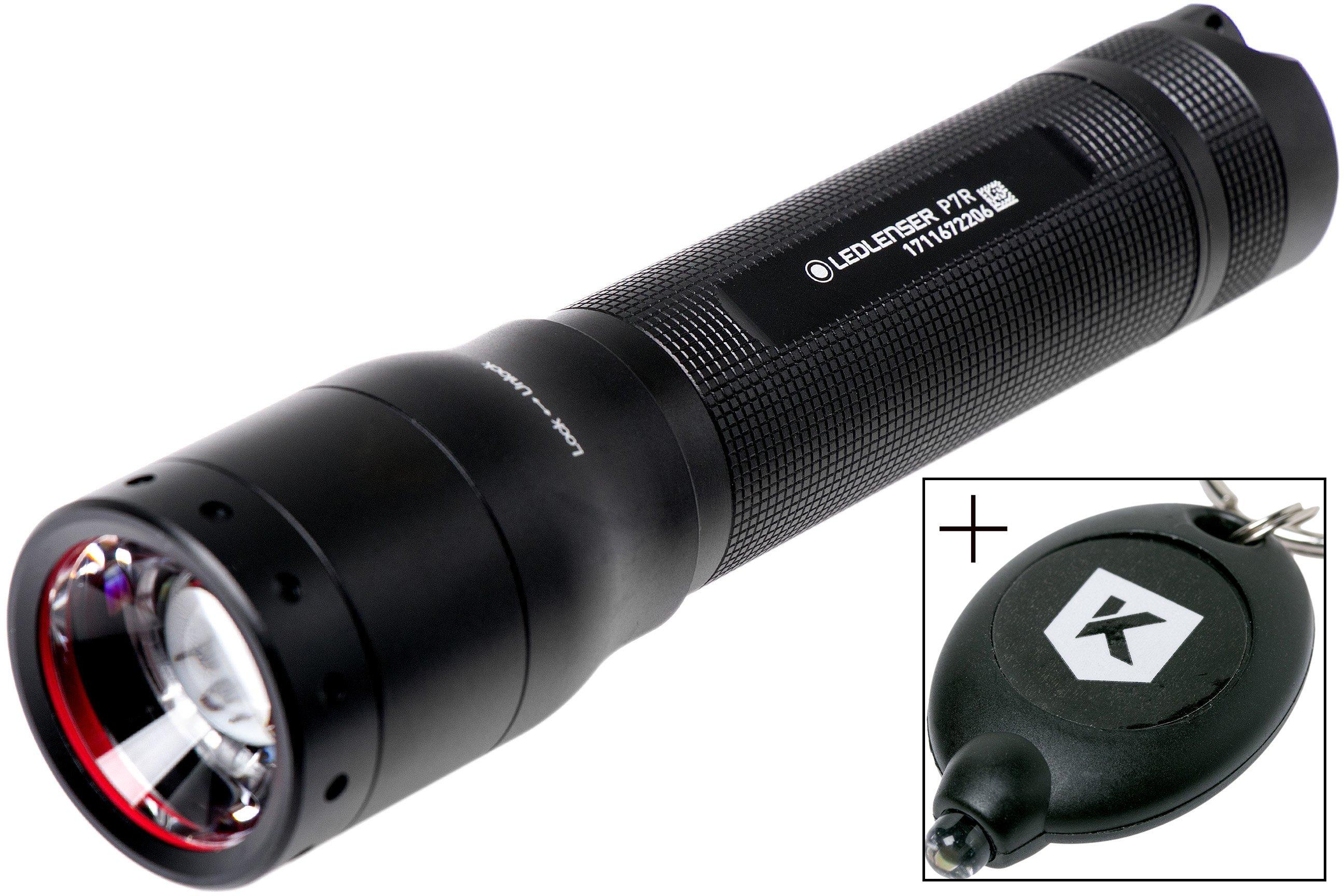 Ledlenser P7R LED flashlight, | shopping at Knivesandtools.com