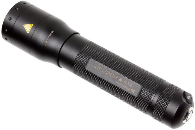 P7R focusing flashlight, 2018-edition | Advantageously shopping at Knivesandtools.com