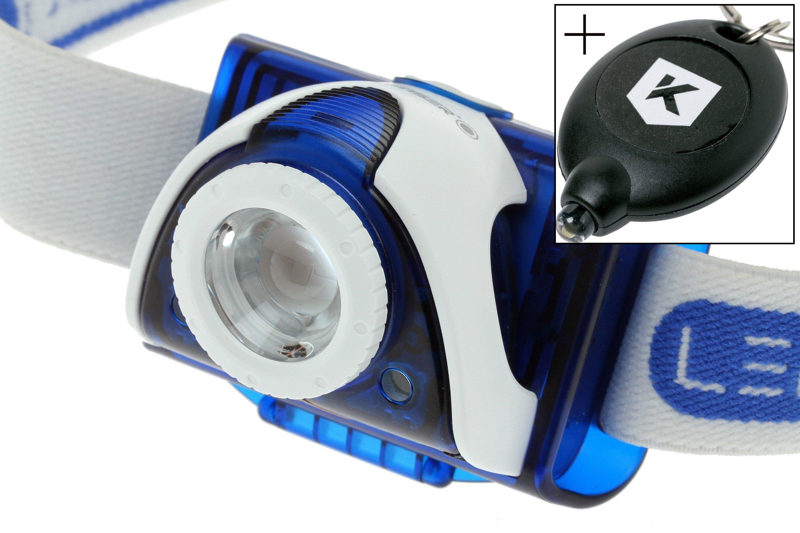 Ledlenser SEO 7R, blue | Advantageously shopping at Knivesandtools.co.uk