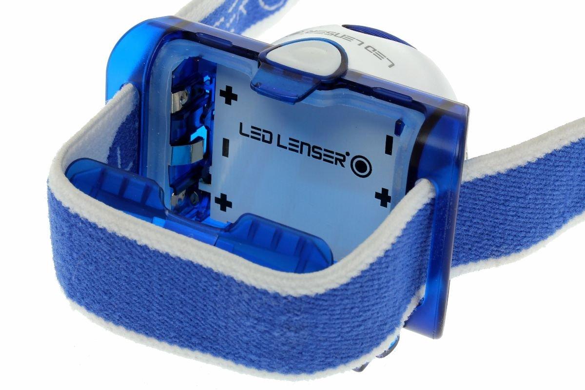 ⭐ Linterna Led Lenser SEO-7R Azul