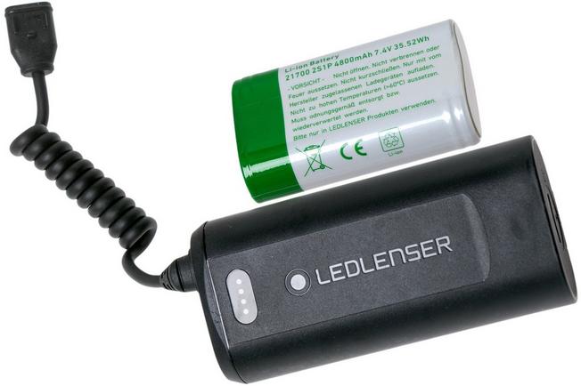 LED LENSER BATERIA CON BLUETOOCH 21700 Li-ion 4800 mAh