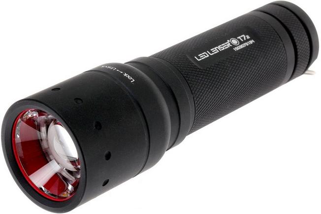 Linterna LED Lenser T7.2 roja