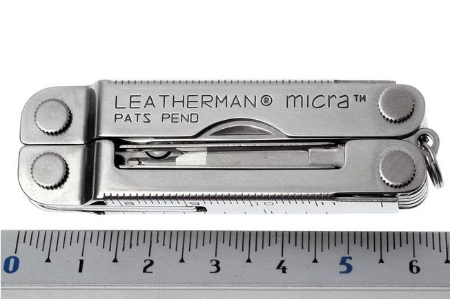 Leatherman Micra Mini-Tool in Steel : Leatherman MultiTool UK at SEIKK