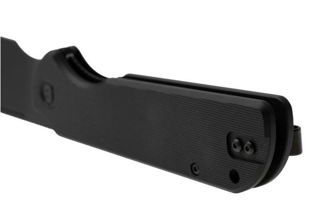 Afbeelding voor Eutektik Binary BIN-BBW-L Blackwashed 14C28N, Black G10, linkshandig zakmes