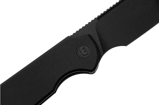 Afbeelding voor Eutektik Binary BIN-BBW-L Blackwashed 14C28N, Black G10, linkshandig zakmes