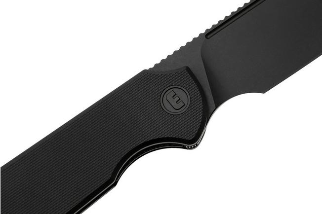 Afbeelding voor Eutektik Binary BIN-BBW-R Blackwashed 14C28N, Black G10, zakmes