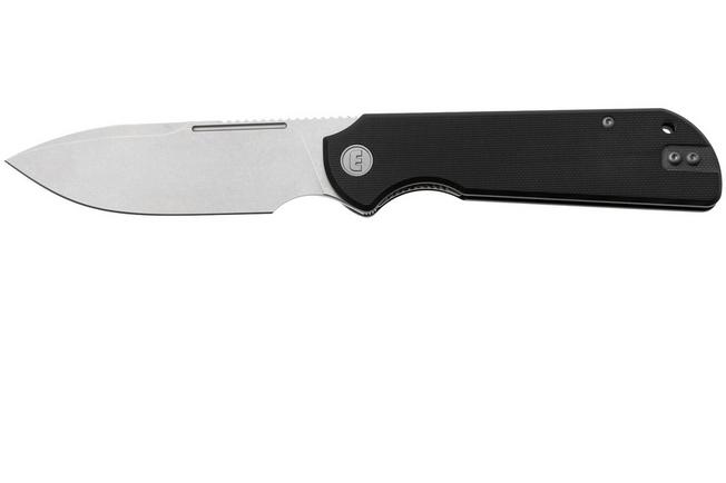 Afbeelding voor Eutektik Binary BIN-BSW-R Stonewashed 14C28N, Black G10, zakmes