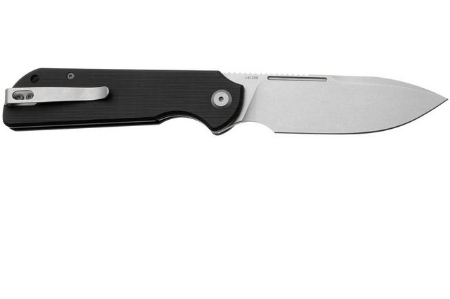 Afbeelding voor Eutektik Binary BIN-BSW-R Stonewashed 14C28N, Black G10, zakmes