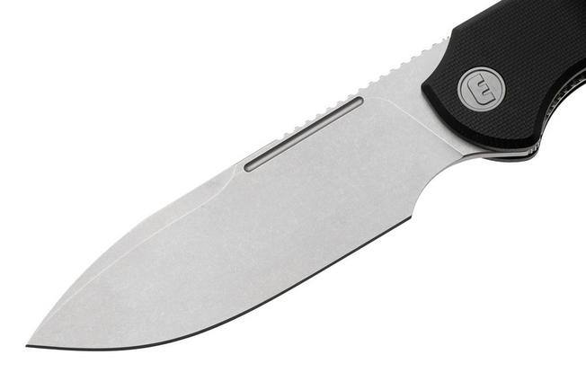 Afbeelding voor Eutektik Binary BIN-BSW-R Stonewashed 14C28N, Black G10, zakmes