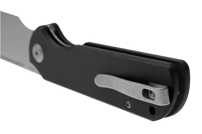 Afbeelding voor Eutektik Binary BIN-BSW-R Stonewashed 14C28N, Black G10, zakmes