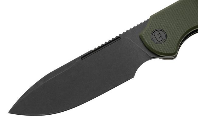 Afbeelding voor Eutektik Binary BIN-OGBW-R Blackwashed 14C28N, OD Green G10, zakmes