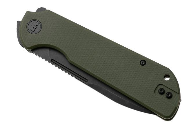 Afbeelding voor Eutektik Binary BIN-OGBW-R Blackwashed 14C28N, OD Green G10, zakmes
