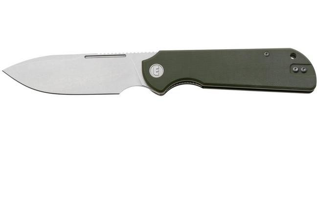 Afbeelding voor Eutektik Binary BIN-OGSW-R Stonewashed 14C28N, OD Green G10, zakmes