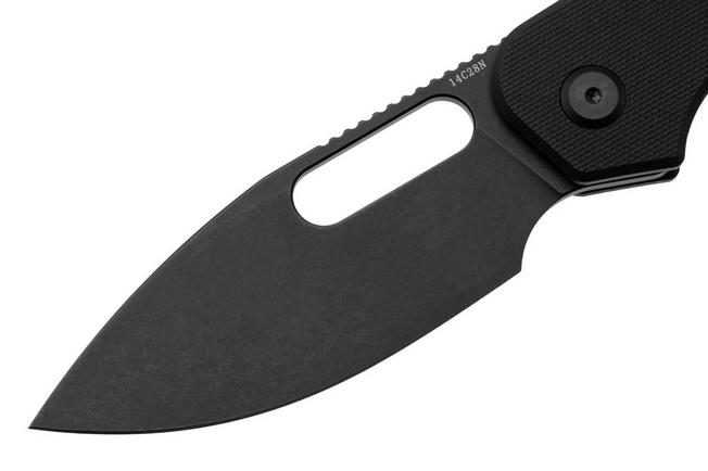 Afbeelding voor Eutektik EFD EFD-BBW-L Blackwashed 14C28N, Black G10, linkshandig zakmes