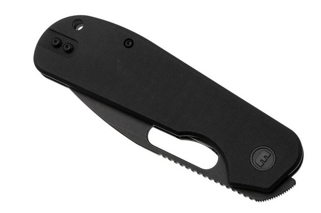 Afbeelding voor Eutektik EFD EFD-BBW-L Blackwashed 14C28N, Black G10, linkshandig zakmes