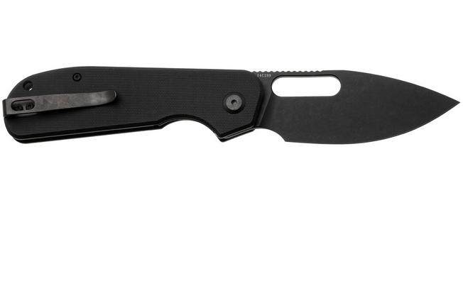 Afbeelding voor Eutektik EFD EFD-BBW-R Blackwashed 14C28N, Black G10, zakmes