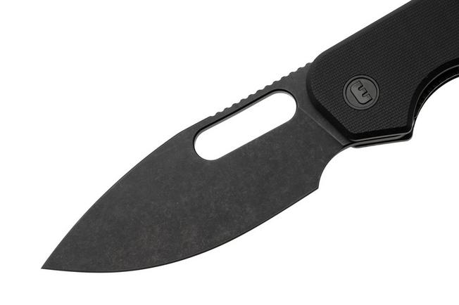 Afbeelding voor Eutektik EFD EFD-BBW-R Blackwashed 14C28N, Black G10, zakmes