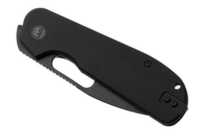 Afbeelding voor Eutektik EFD EFD-BBW-R Blackwashed 14C28N, Black G10, zakmes