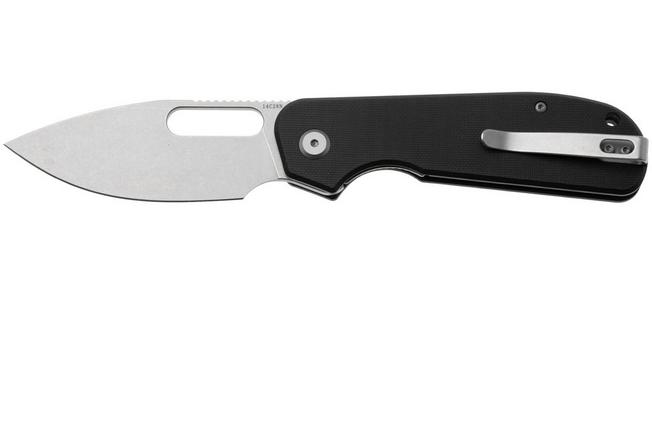 Afbeelding voor Eutektik EFD EFD-BSW-L Stonewashed 14C28N, Black G10, linkshandig zakmes