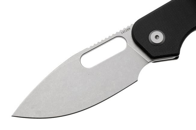 Afbeelding voor Eutektik EFD EFD-BSW-L Stonewashed 14C28N, Black G10, linkshandig zakmes