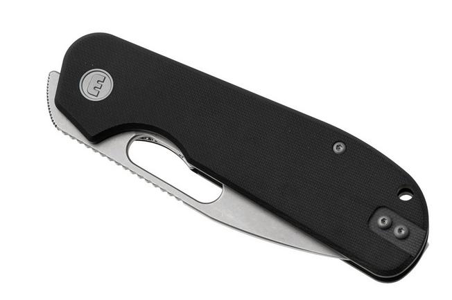 Afbeelding voor Eutektik EFD EFD-BSW-R Stonewashed 14C28N, Black G10, zakmes