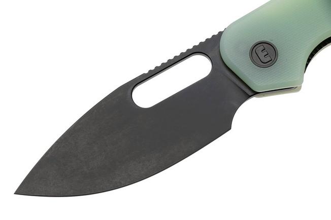Afbeelding voor Eutektik EFD EFD-JBW-R Blackwashed 14C28N, Jade G10, zakmes
