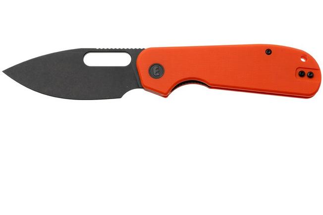 Afbeelding voor Eutektik EFD EFD-OBW-R Blackwashed 14C28N, Orange G10, zakmes