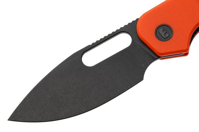 Afbeelding voor Eutektik EFD EFD-OBW-R Blackwashed 14C28N, Orange G10, zakmes