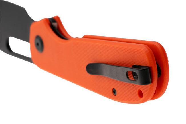 Afbeelding voor Eutektik EFD EFD-OBW-R Blackwashed 14C28N, Orange G10, zakmes