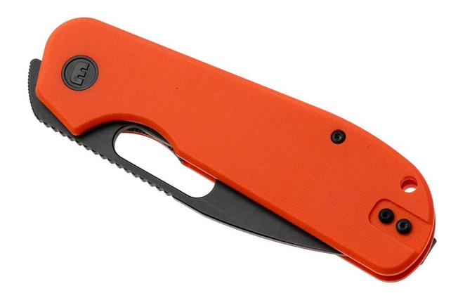Afbeelding voor Eutektik EFD EFD-OBW-R Blackwashed 14C28N, Orange G10, zakmes