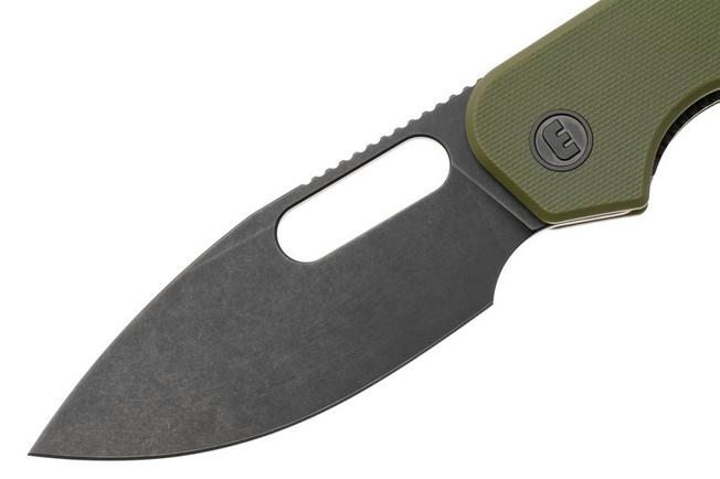Image for Eutektik EFD EFD-OGBW-R Blackwashed 14C28N, OD Green G10, pocket knife