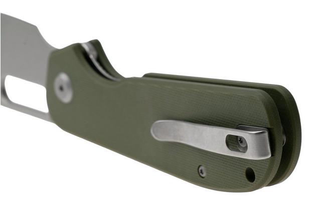 Afbeelding voor Eutektik EFD EFD-OGSW-R Stonewashed 14C28N, OD Green G10, zakmes