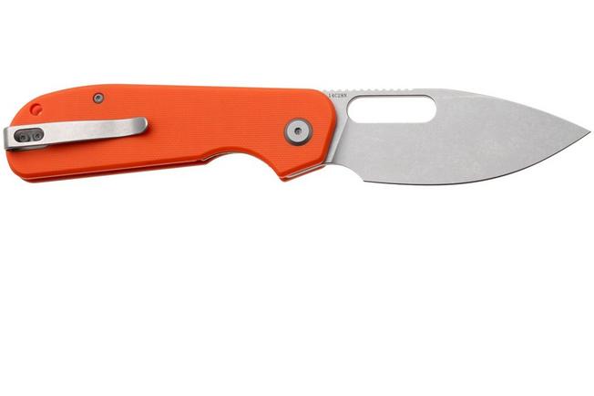 Afbeelding voor Eutektik EFD EFD-OSW-R Stonewashed 14C28N, Orange G10, zakmes